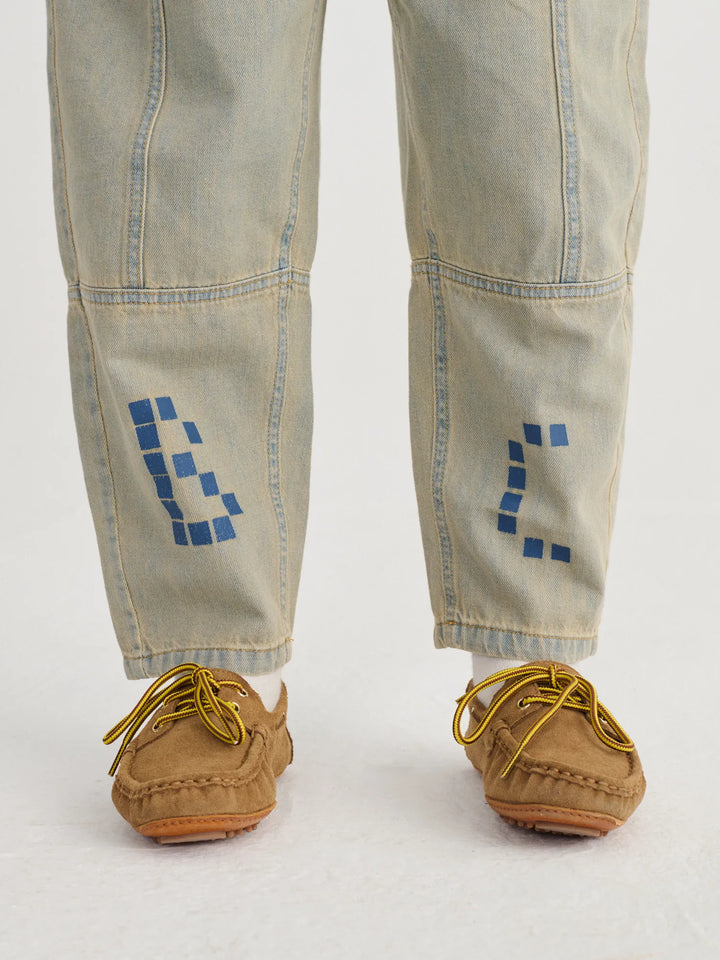 Square Bobo Choses denim pants