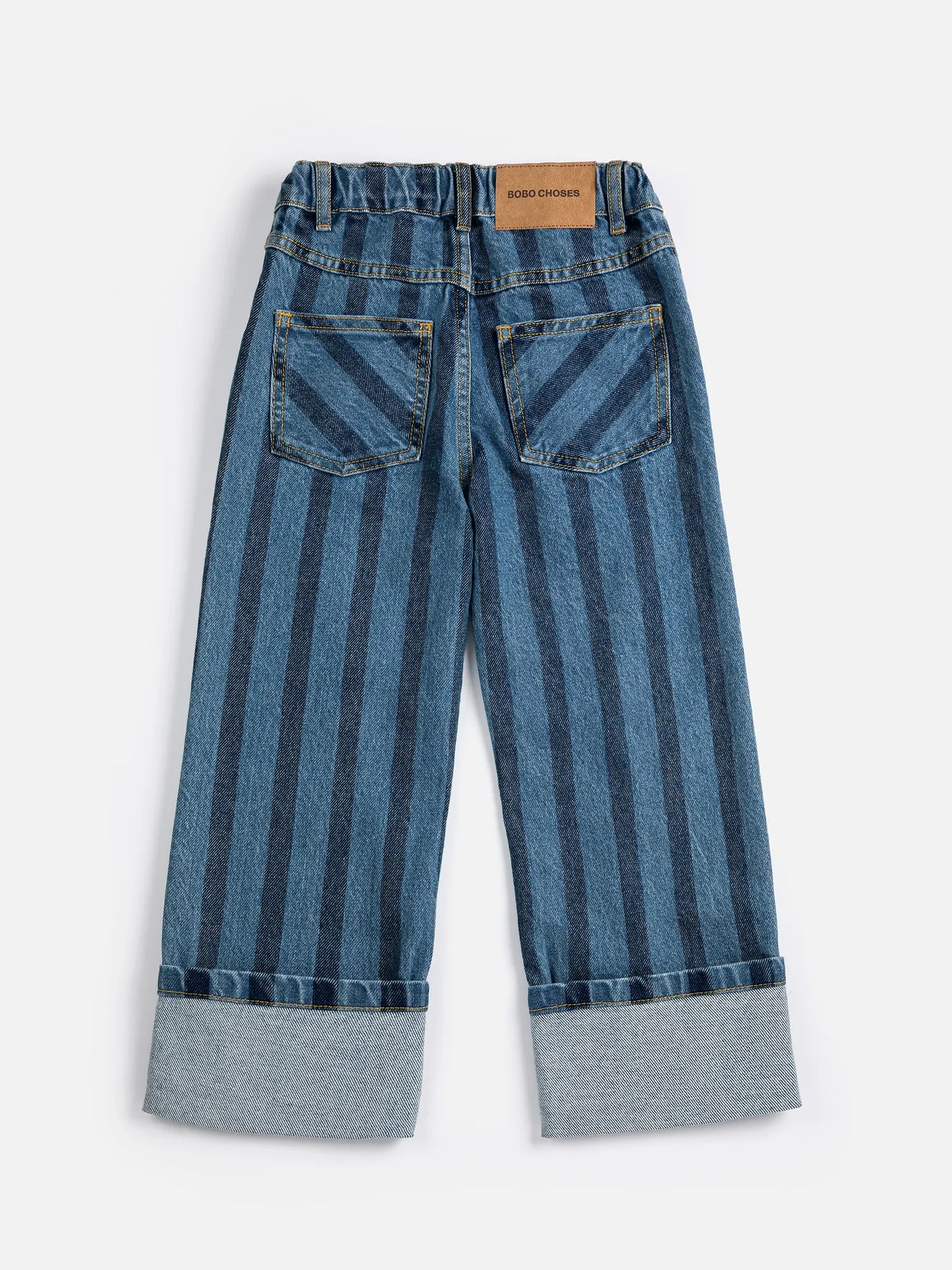 Pickles The Dog Striped denim pants
