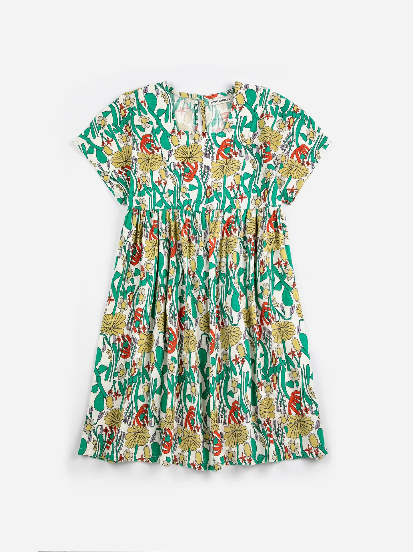 Color Herbalist all over woven dress