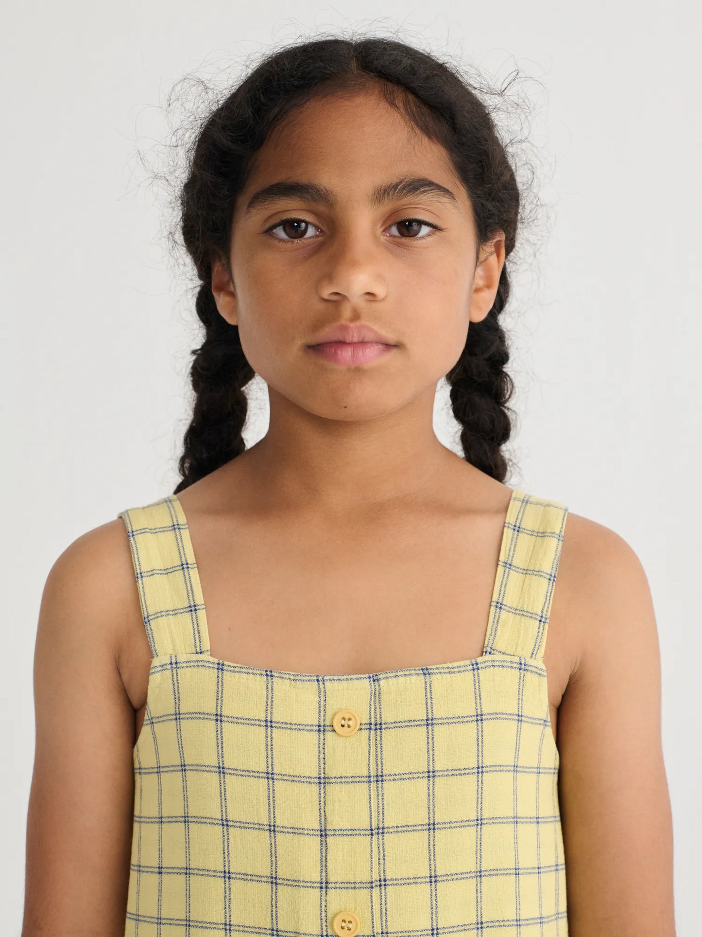 Spicy Window Pane woven dress