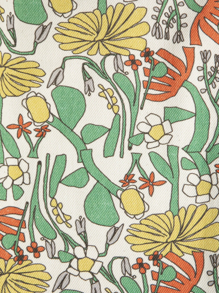 Color Herbalist all over woven dungaree