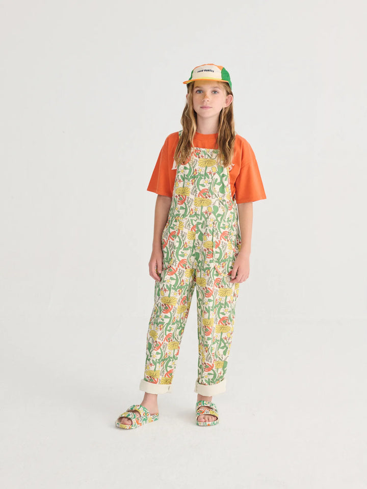 Color Herbalist all over woven dungaree