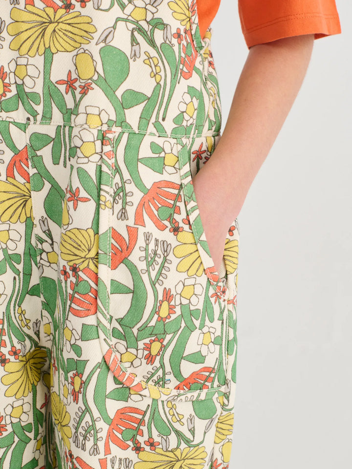 Color Herbalist all over woven dungaree