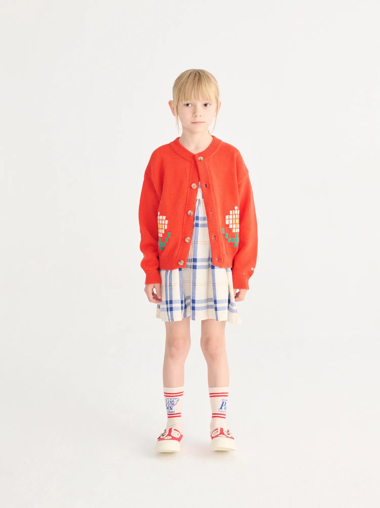 Pixel Daisy cardigan