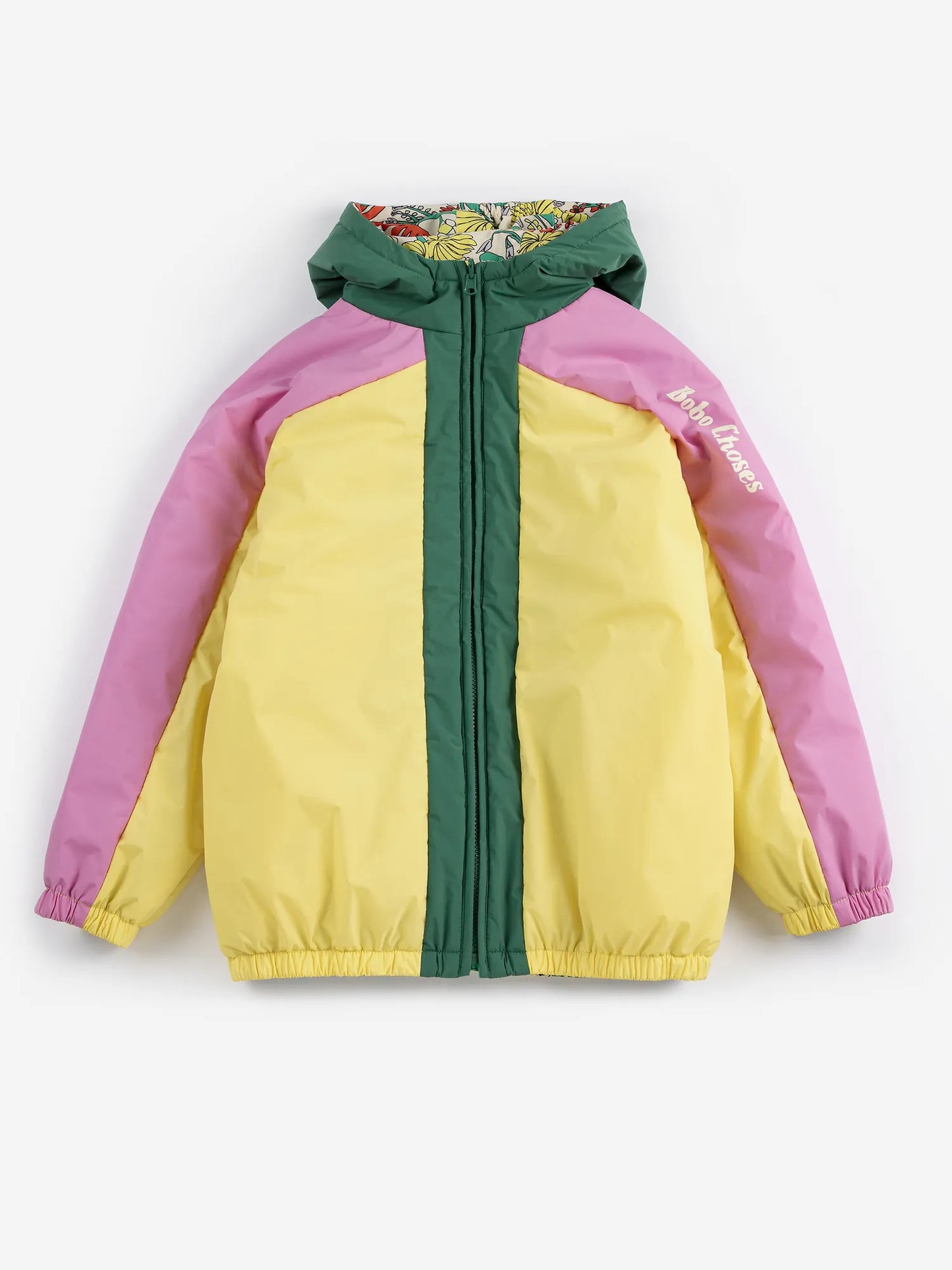 Color Herbalist all over reversible light anorak