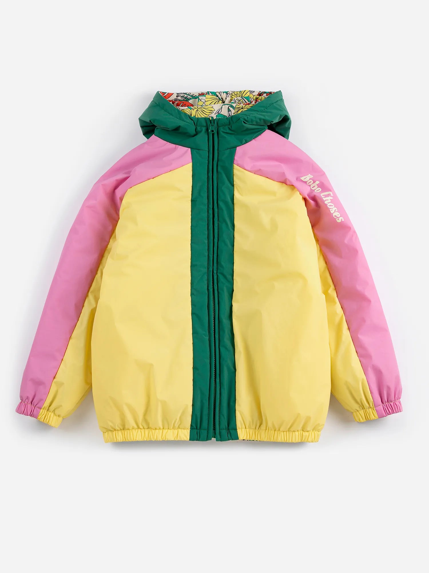 Color Herbalist all over reversible light anorak | Bobo Choses for Kid