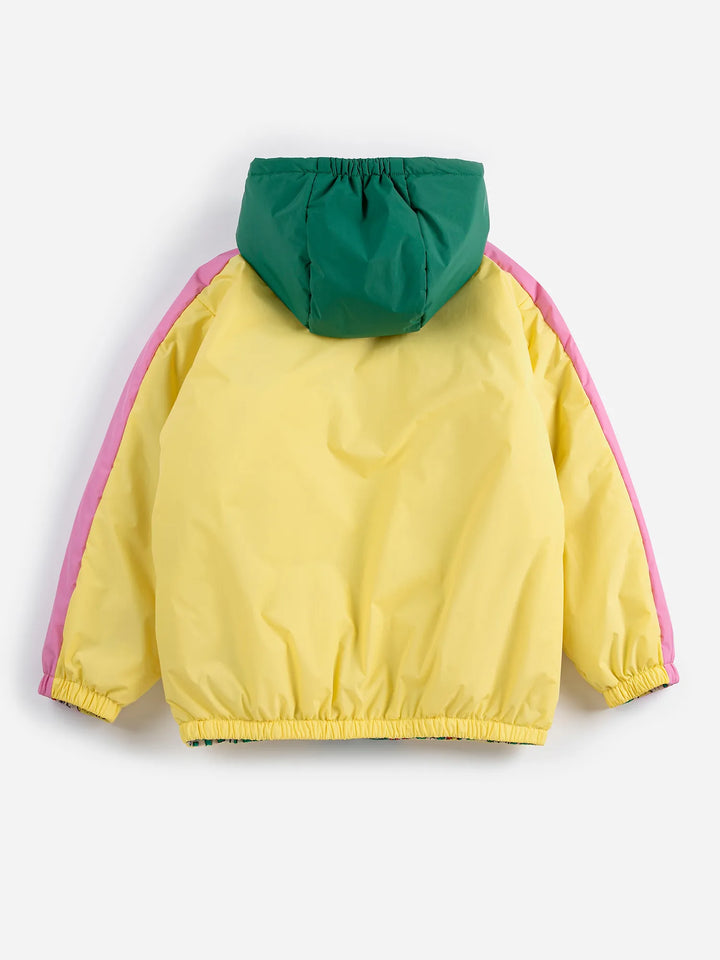 Color Herbalist 전체 무늬 리버서블 라이트 아노락