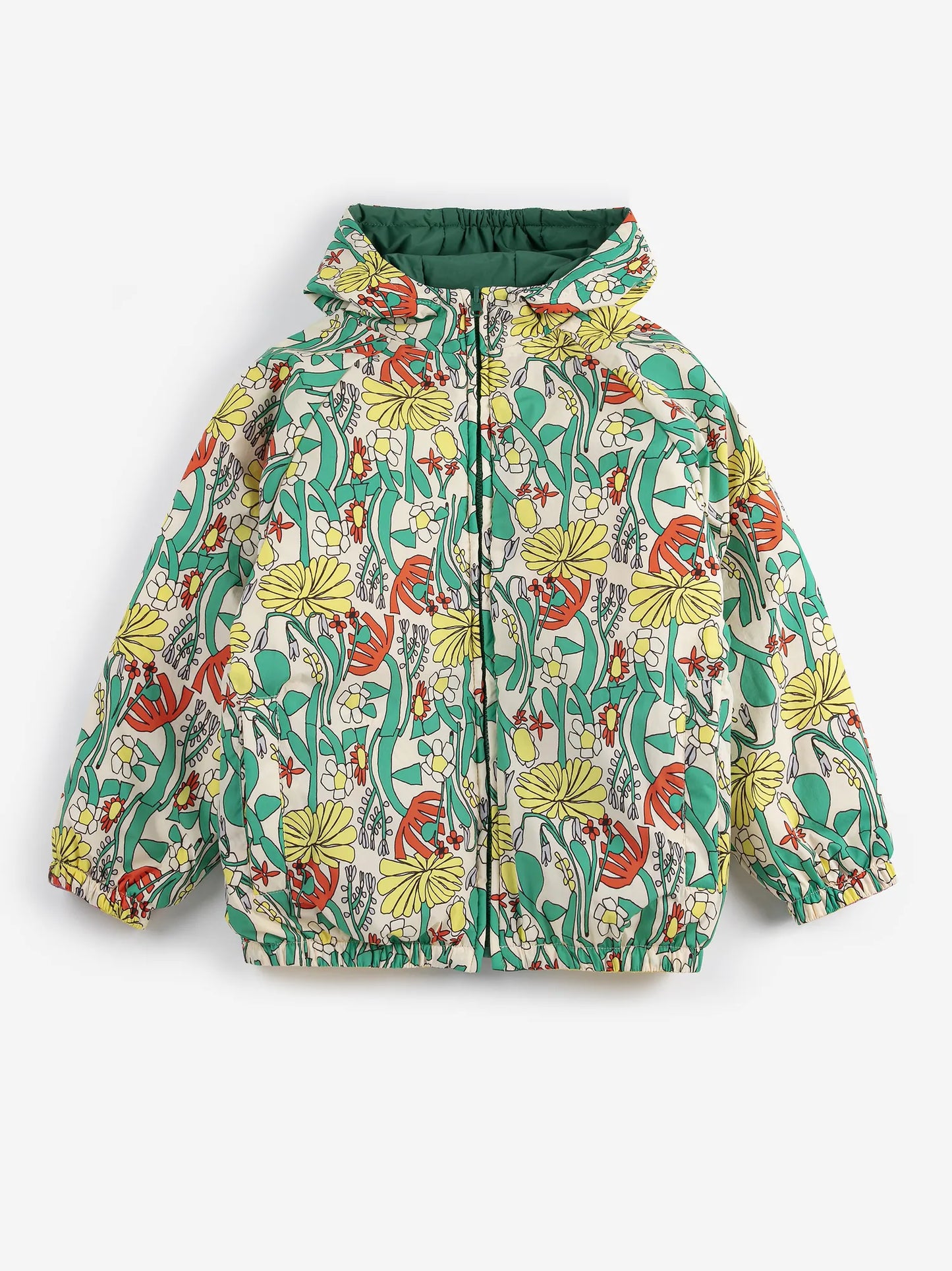 Color Herbalist all over reversible light anorak
