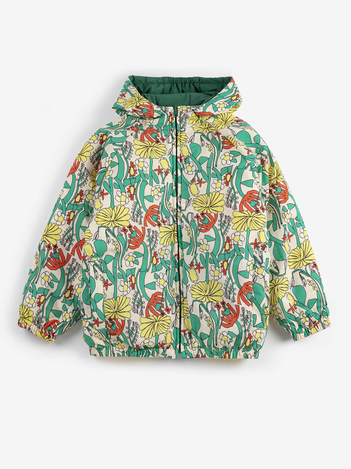 Color Herbalist all over reversible light anorak