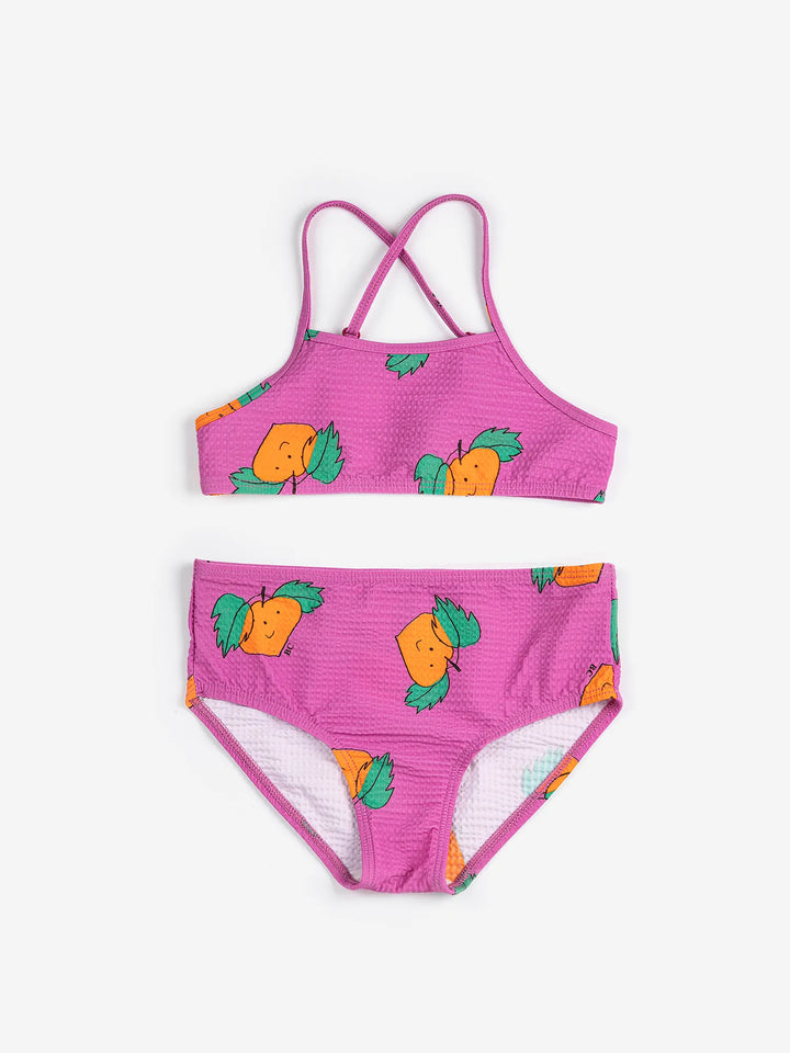 Tangerine all over bikini