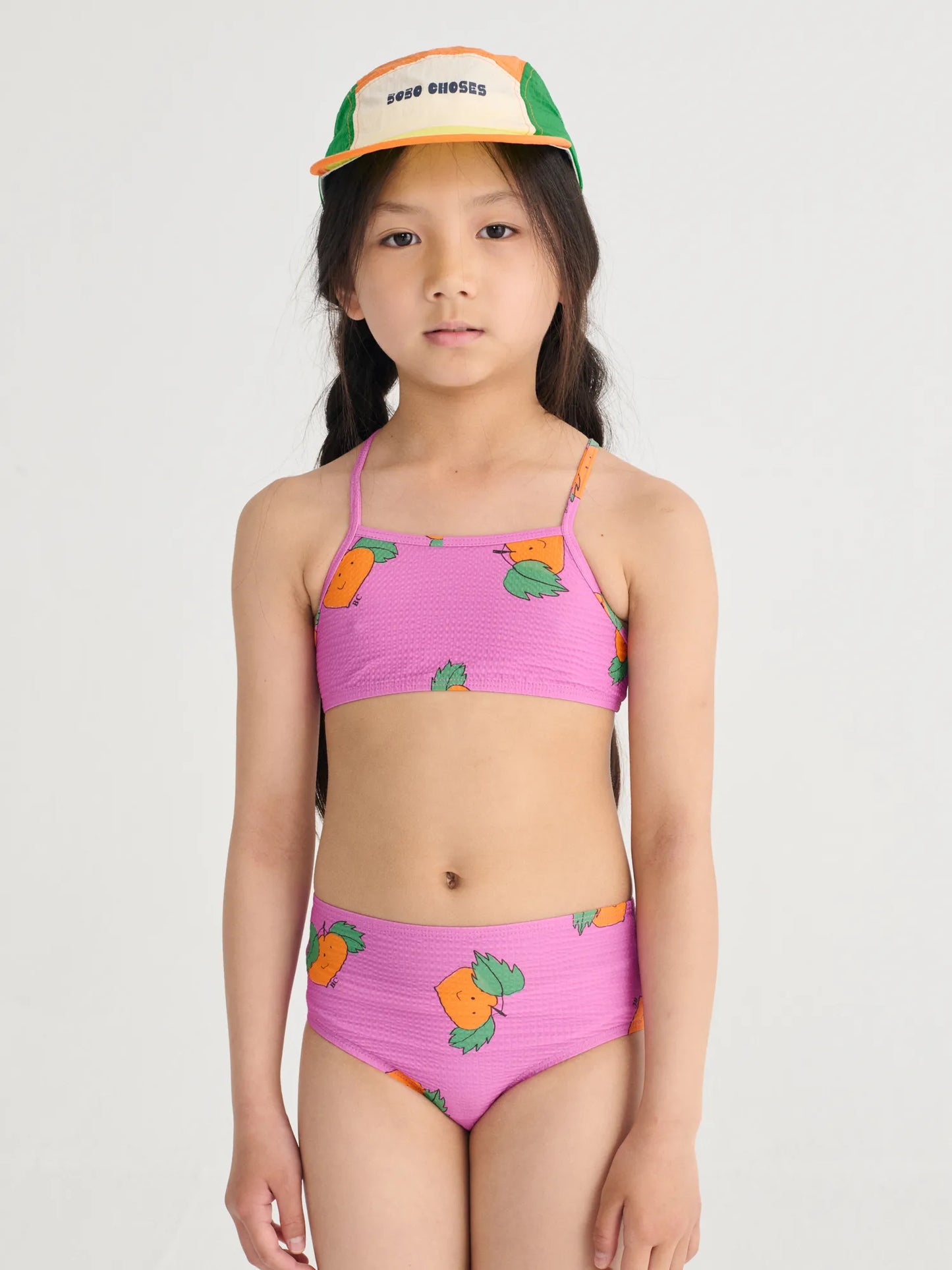 Tangerine all over bikini