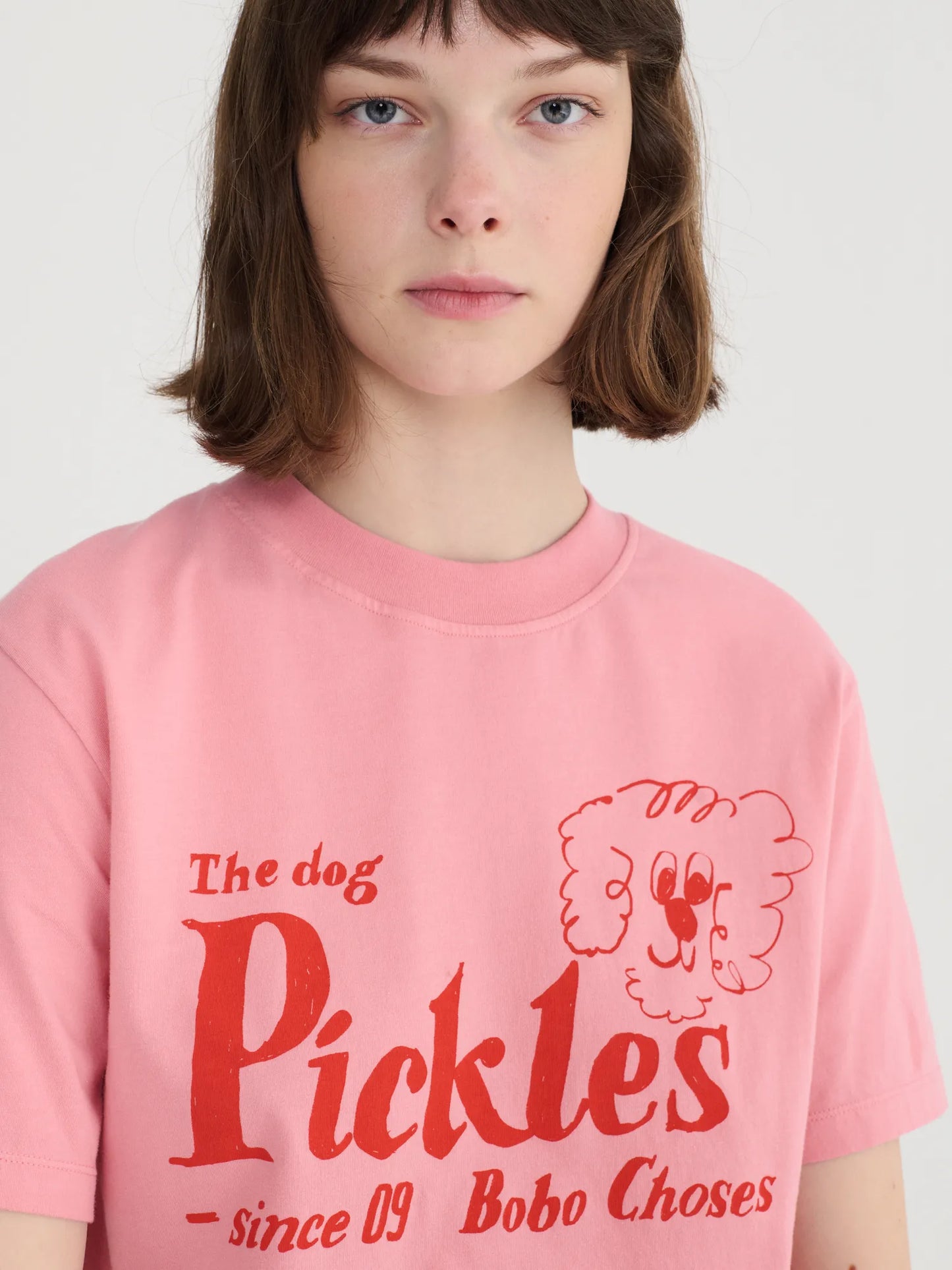 Pickles the Dog fitted T-shirt