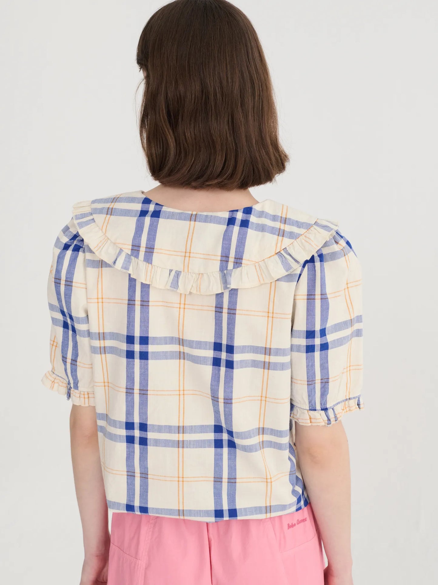 Camisa con cuello Fun Tartan