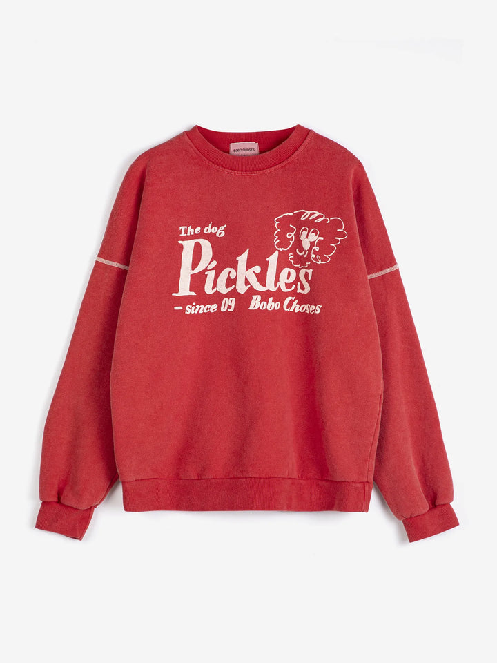 Sudadera holgada Pickles The Dog
