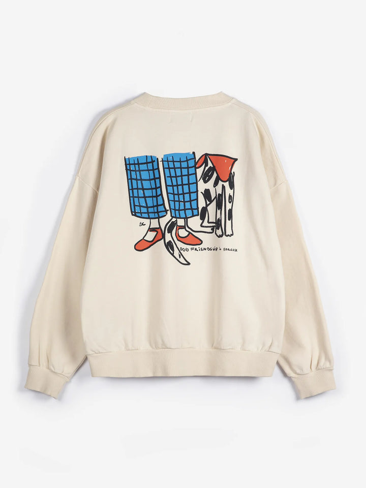 Sudadera holgada Dog Friendship