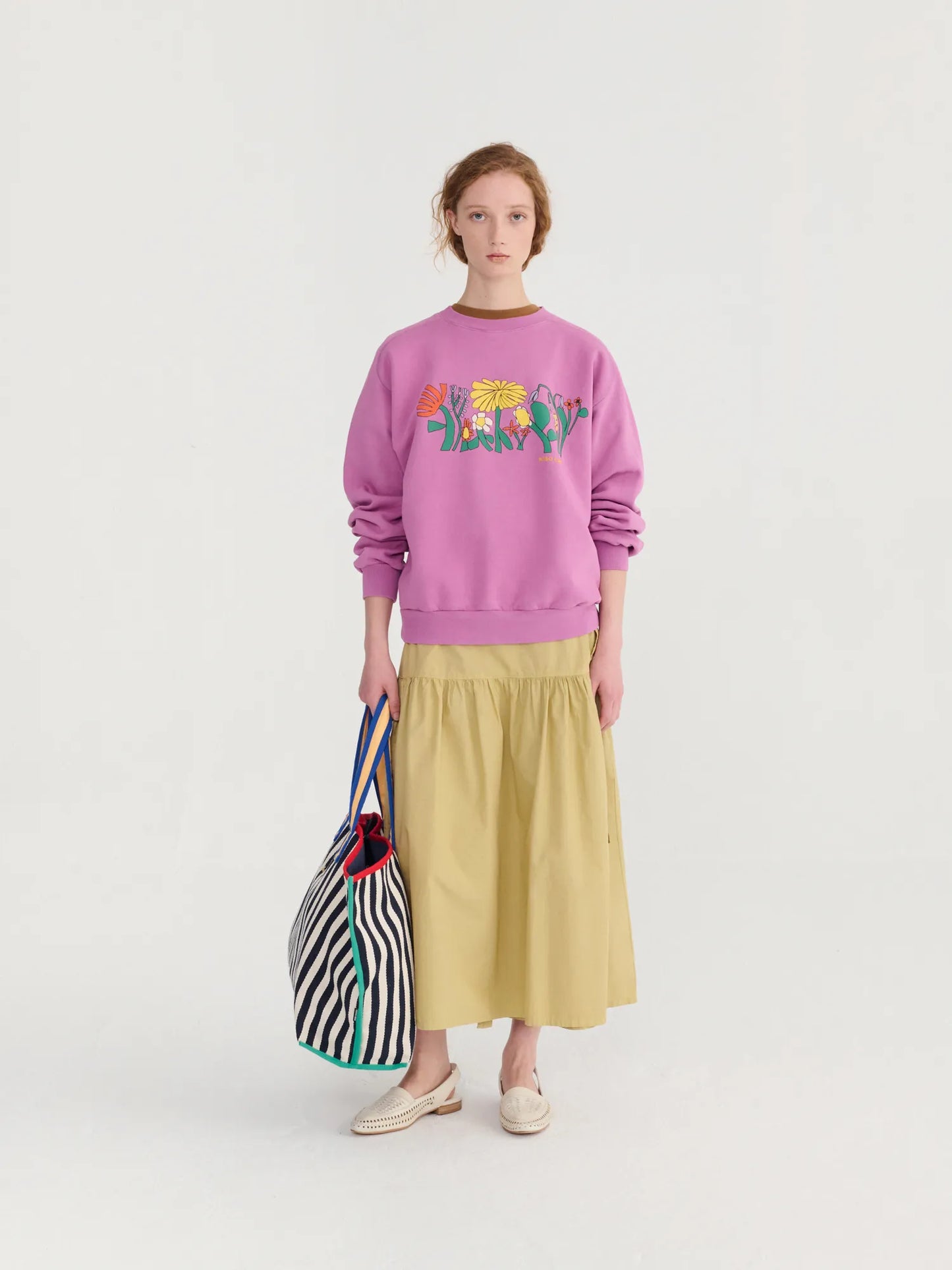 Color Herbalist relaxed sweatshirt