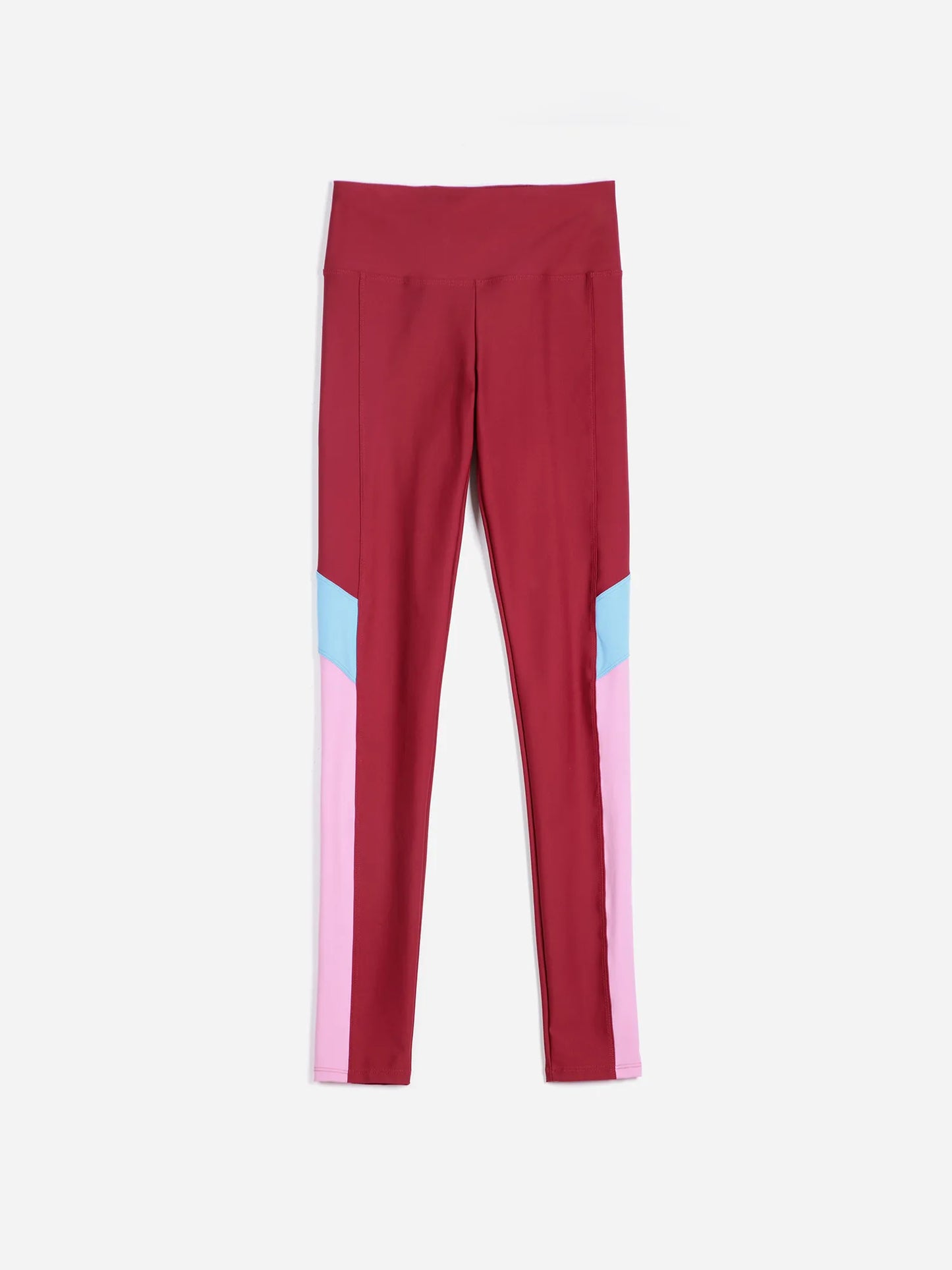 Sportliche Leggings Color Block