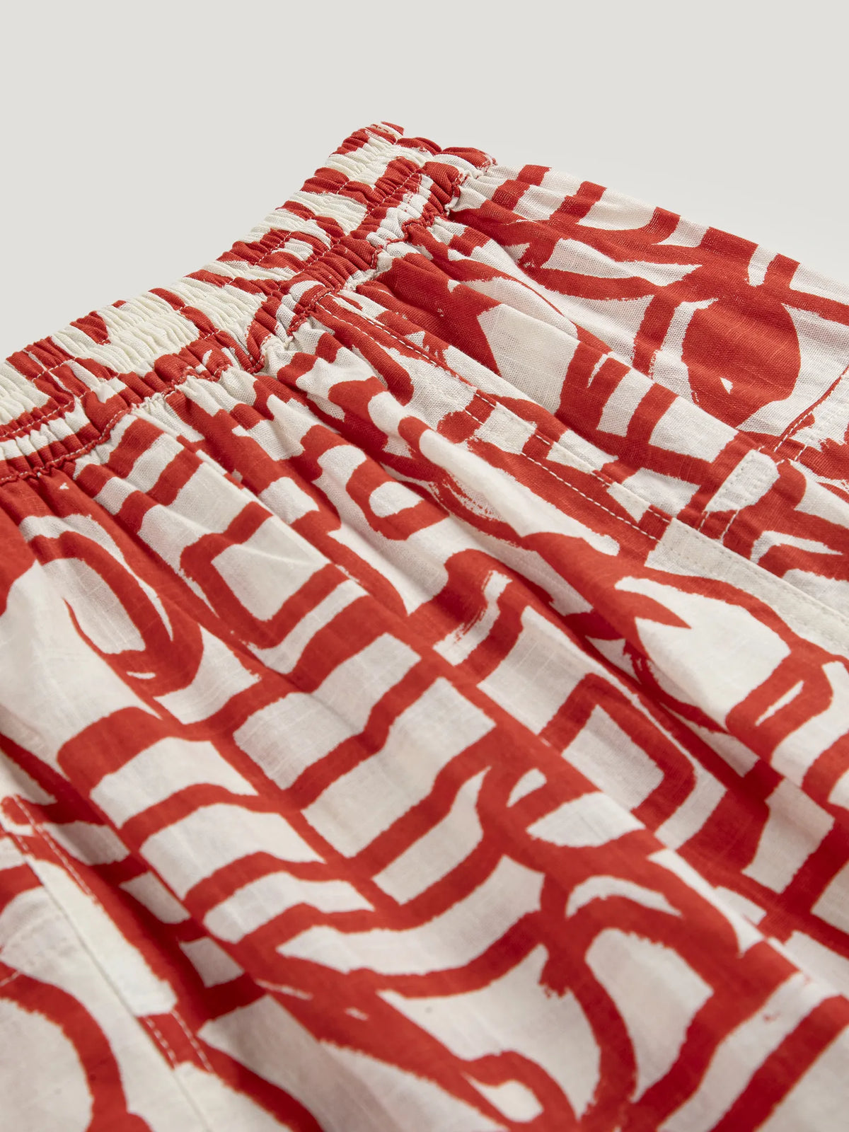 Obo Pattern Cookery festival pattern cotton pants | Bobo Choses for Woman