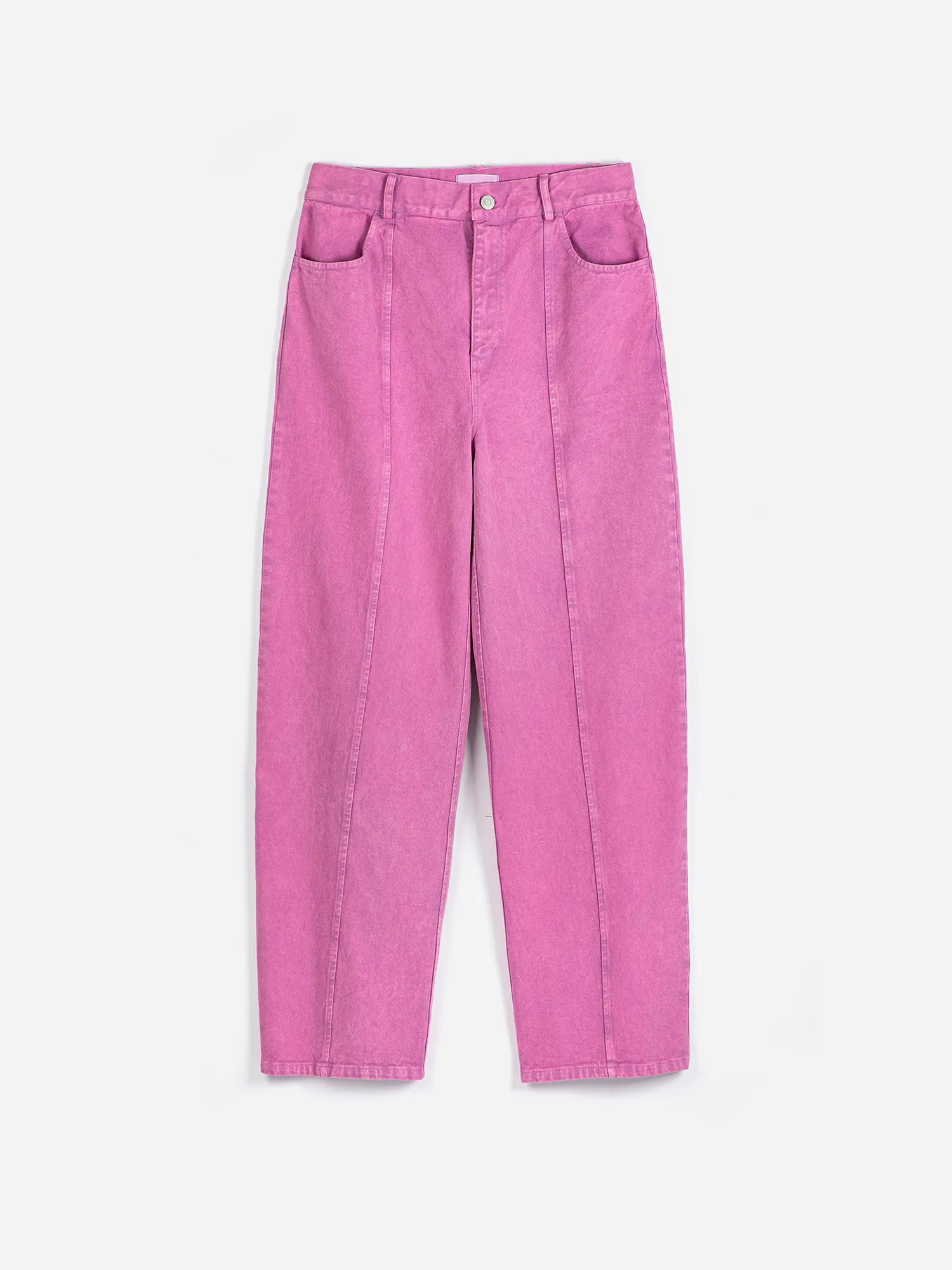 Washed twill boot cut pants | Bobo Choses for Woman