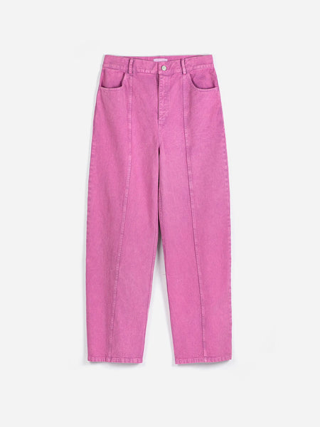 Washed twill boot cut pants | Bobo Choses for Woman