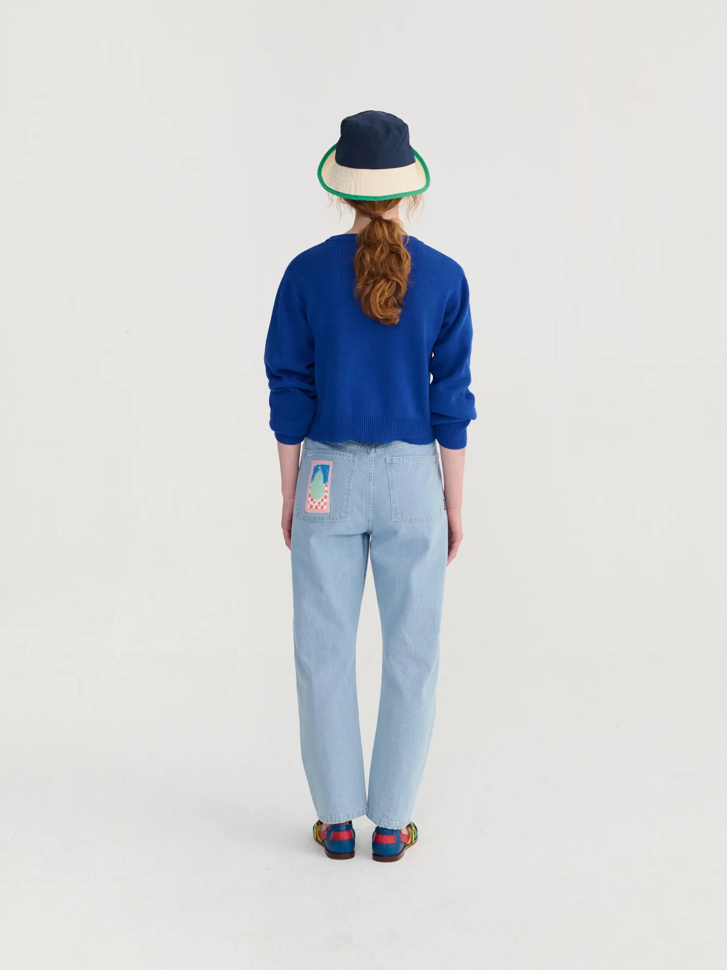 Vaquero de talle alto Simple Pear