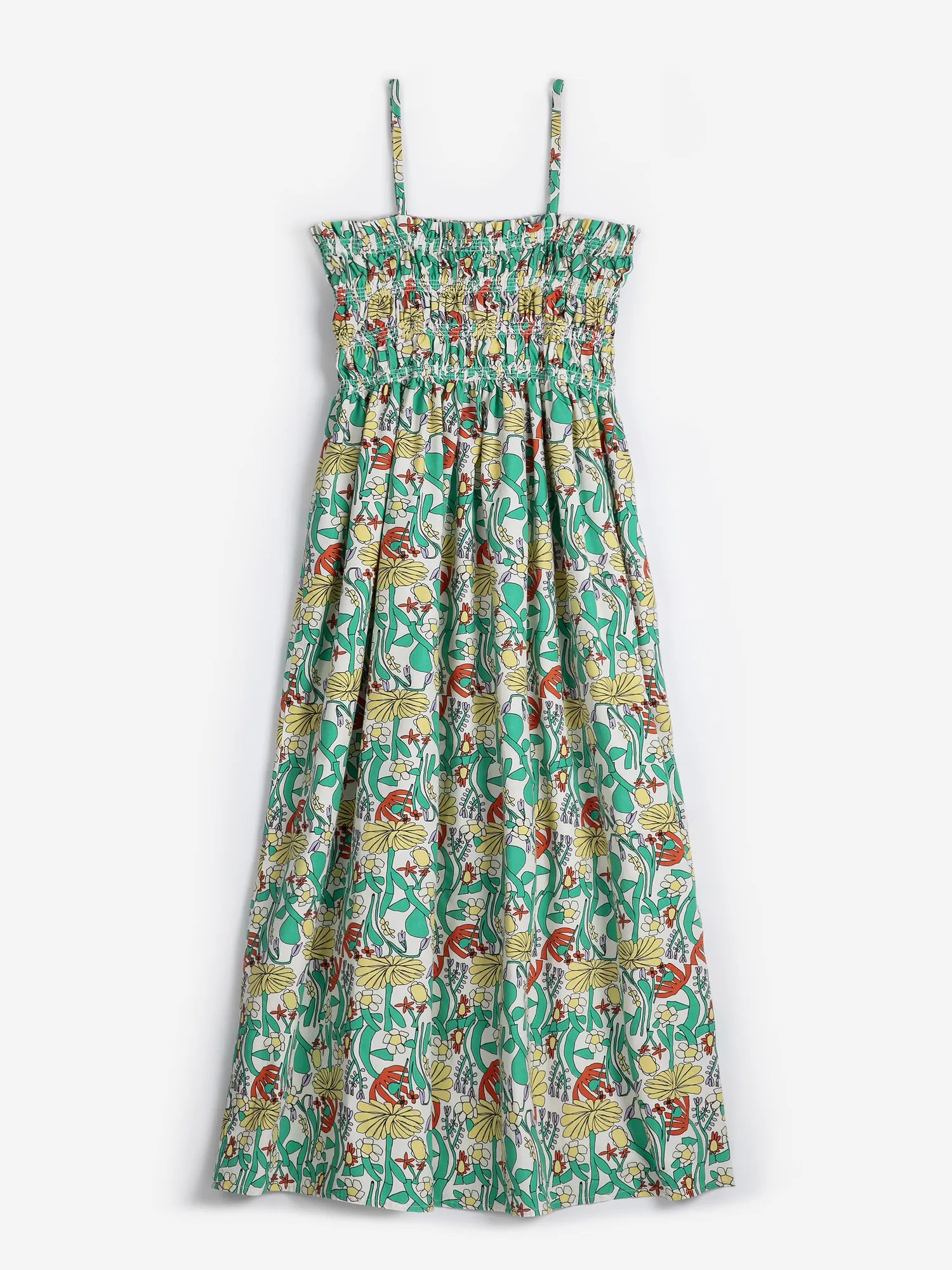 gathered bustier midi dress Color Herbalist gathered bustier dress