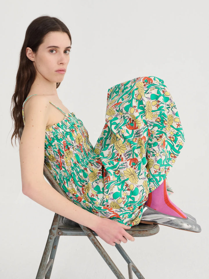 Gerafftes Bustierkleid Color Herbalist