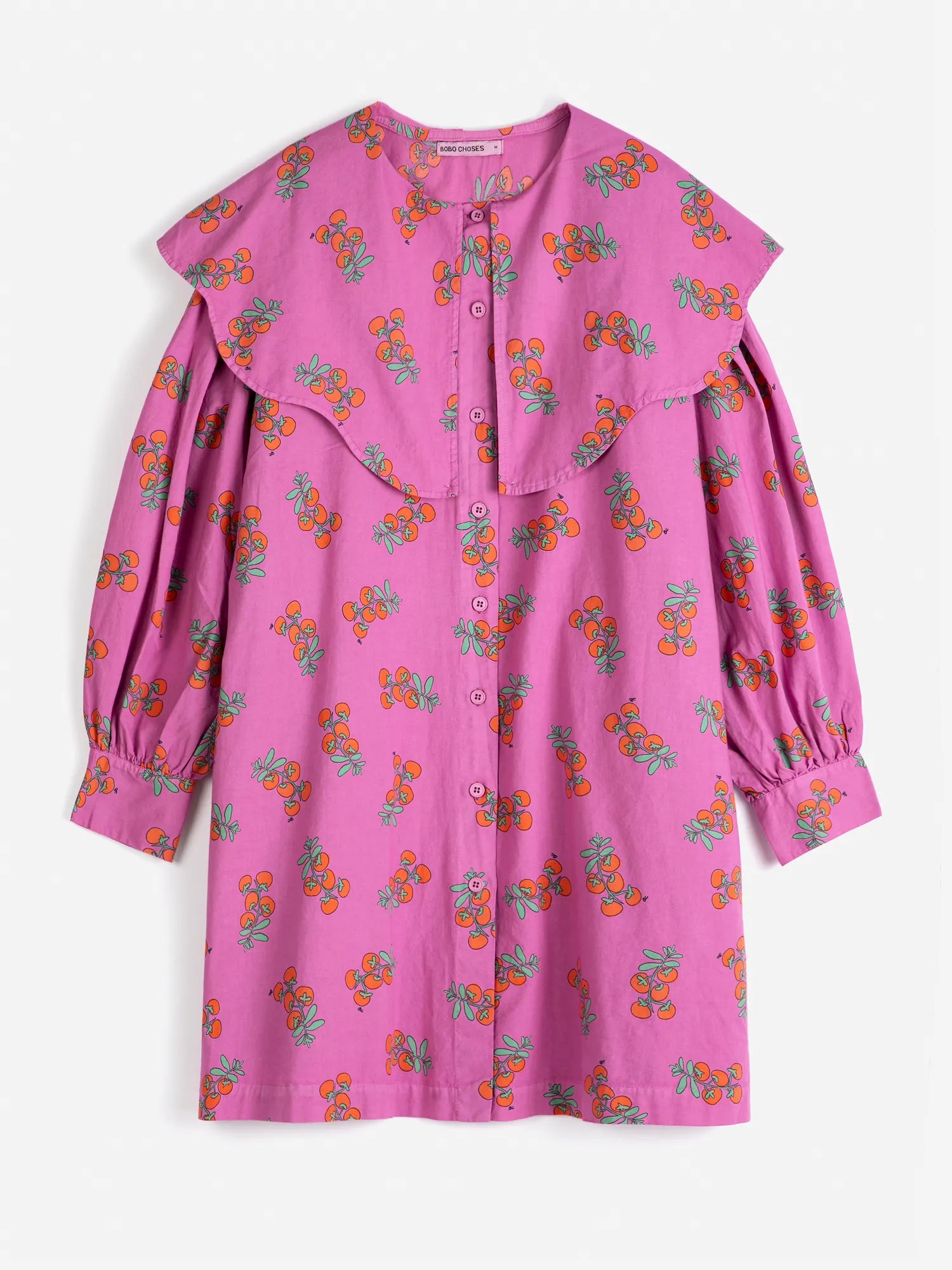 open lace back dress Pink Dot Collar Dress by Jelly Mallow - Petite Belle main image 0