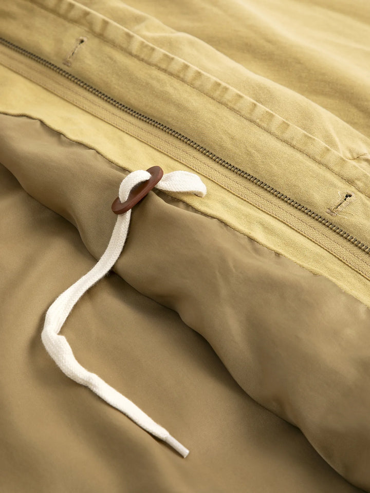 Veste en coton délavé