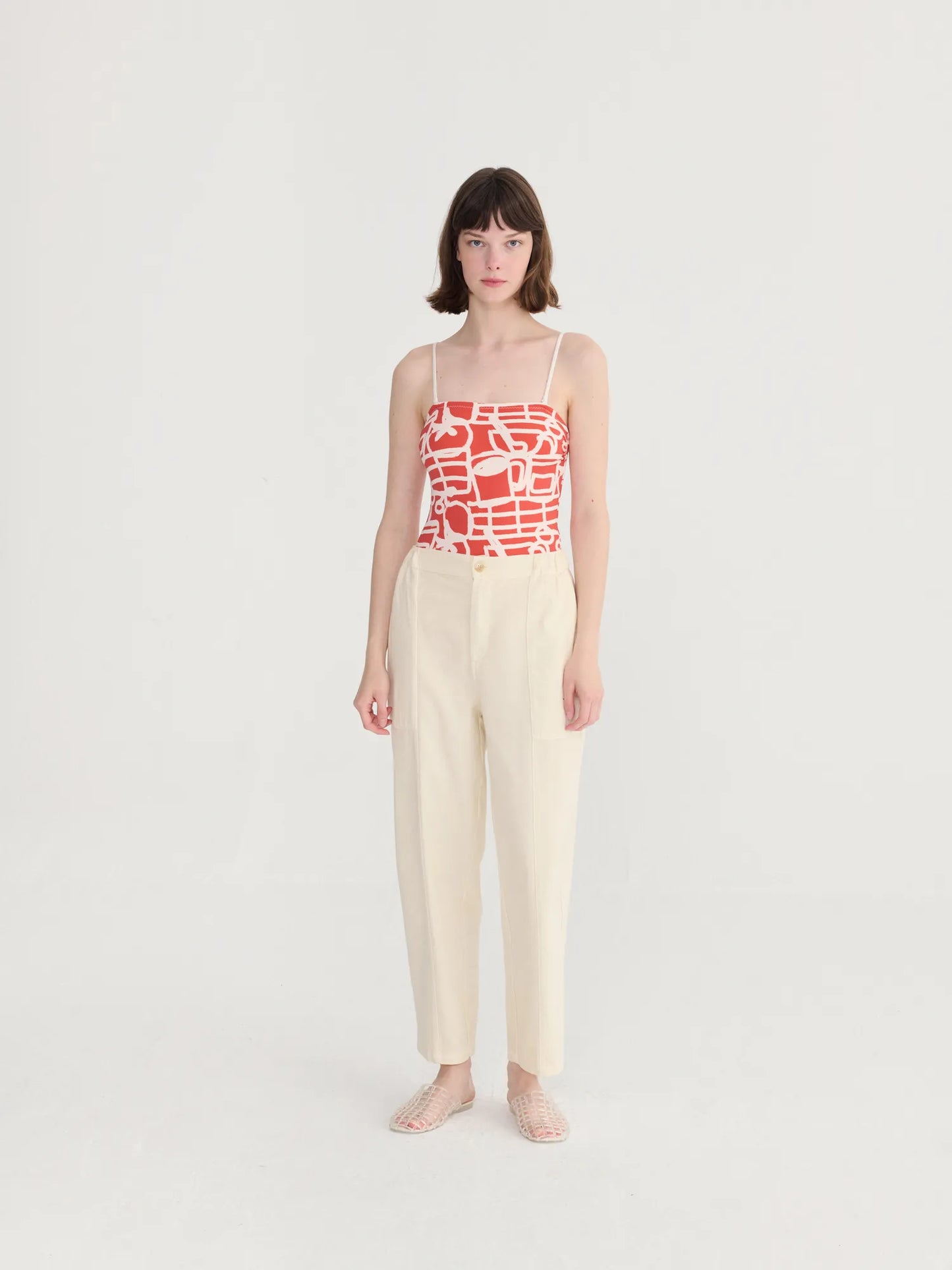 Maillot de bain écoresponsable motif Cookery Festival