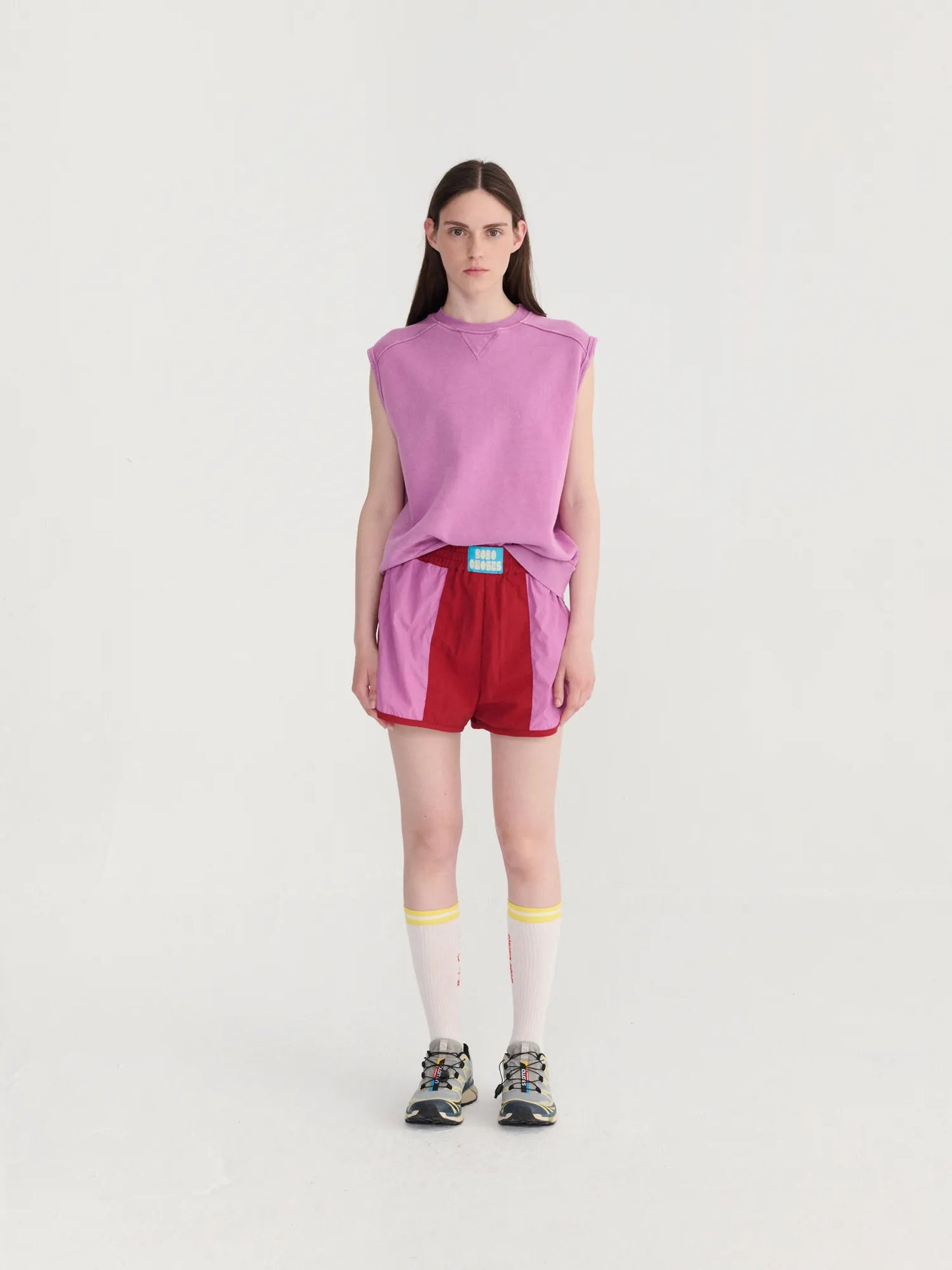 Sudadera sin mangas lavada