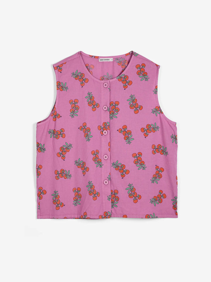 Top estampado Tomatoes