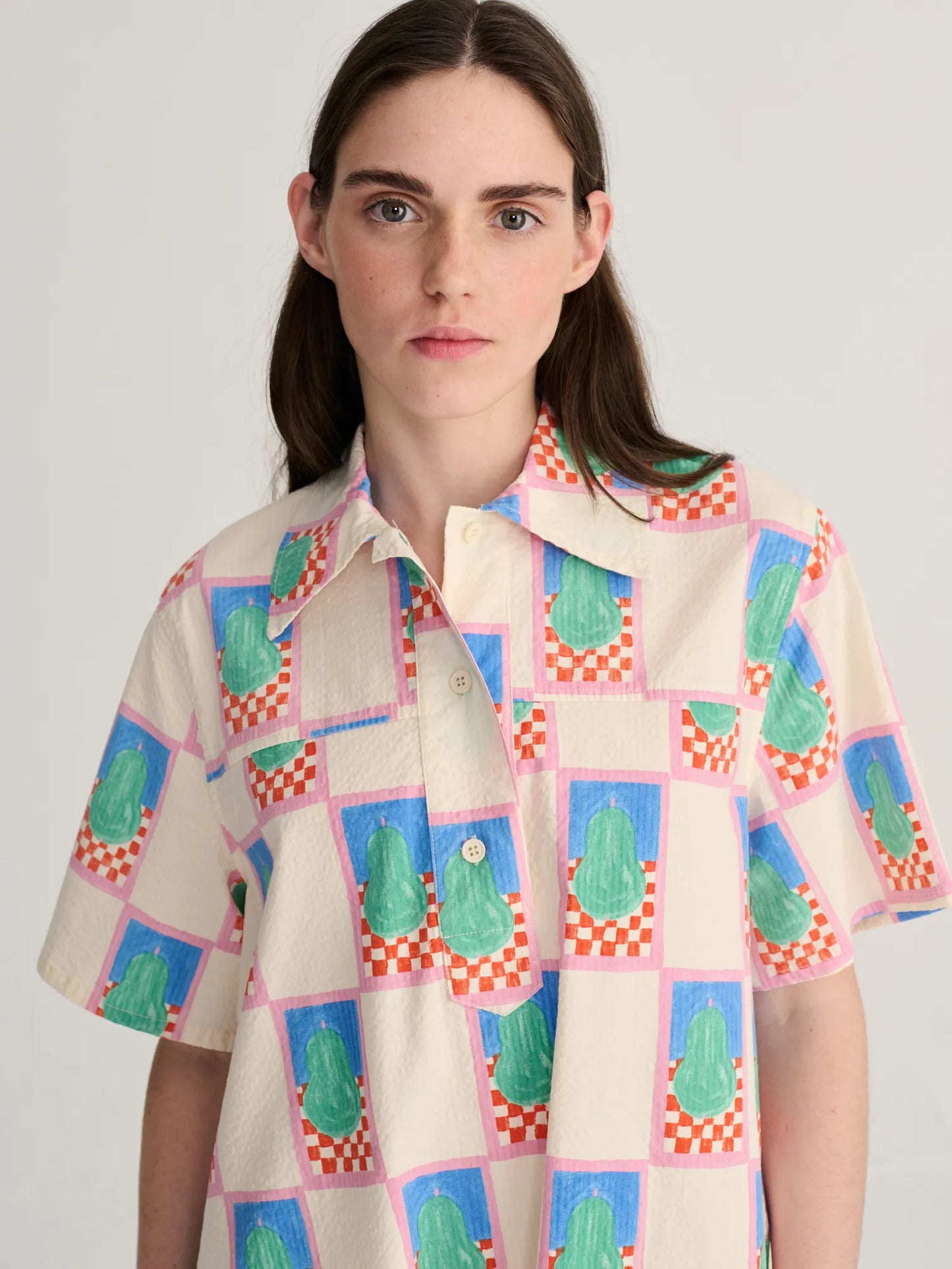 Mini-Hemdkleid Simple Pear