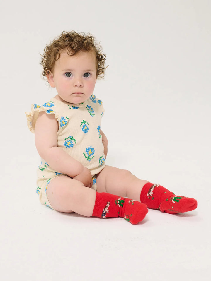 Calcetines cortos estampados Farm Adventure