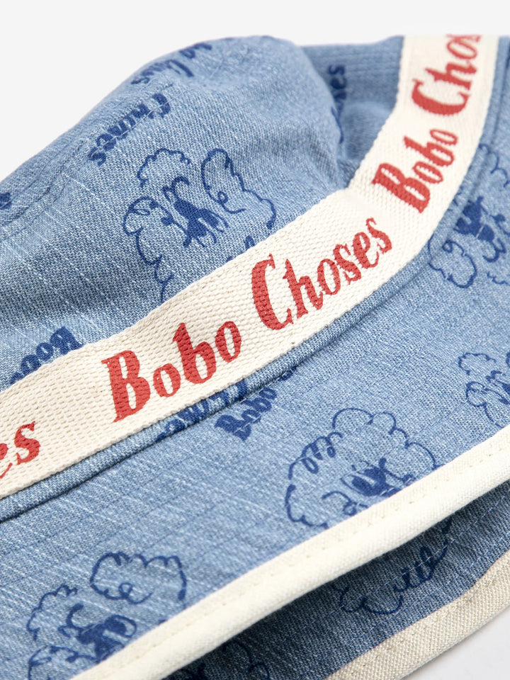 Pickles The Dog all over bucket hat