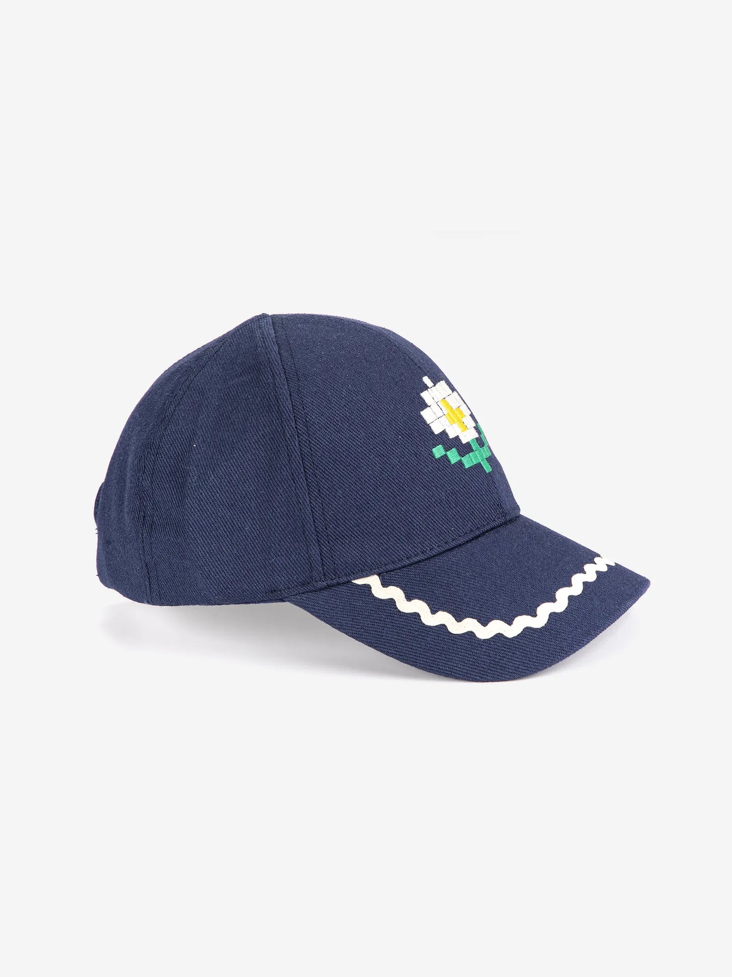 Pixel Daisy twill cap