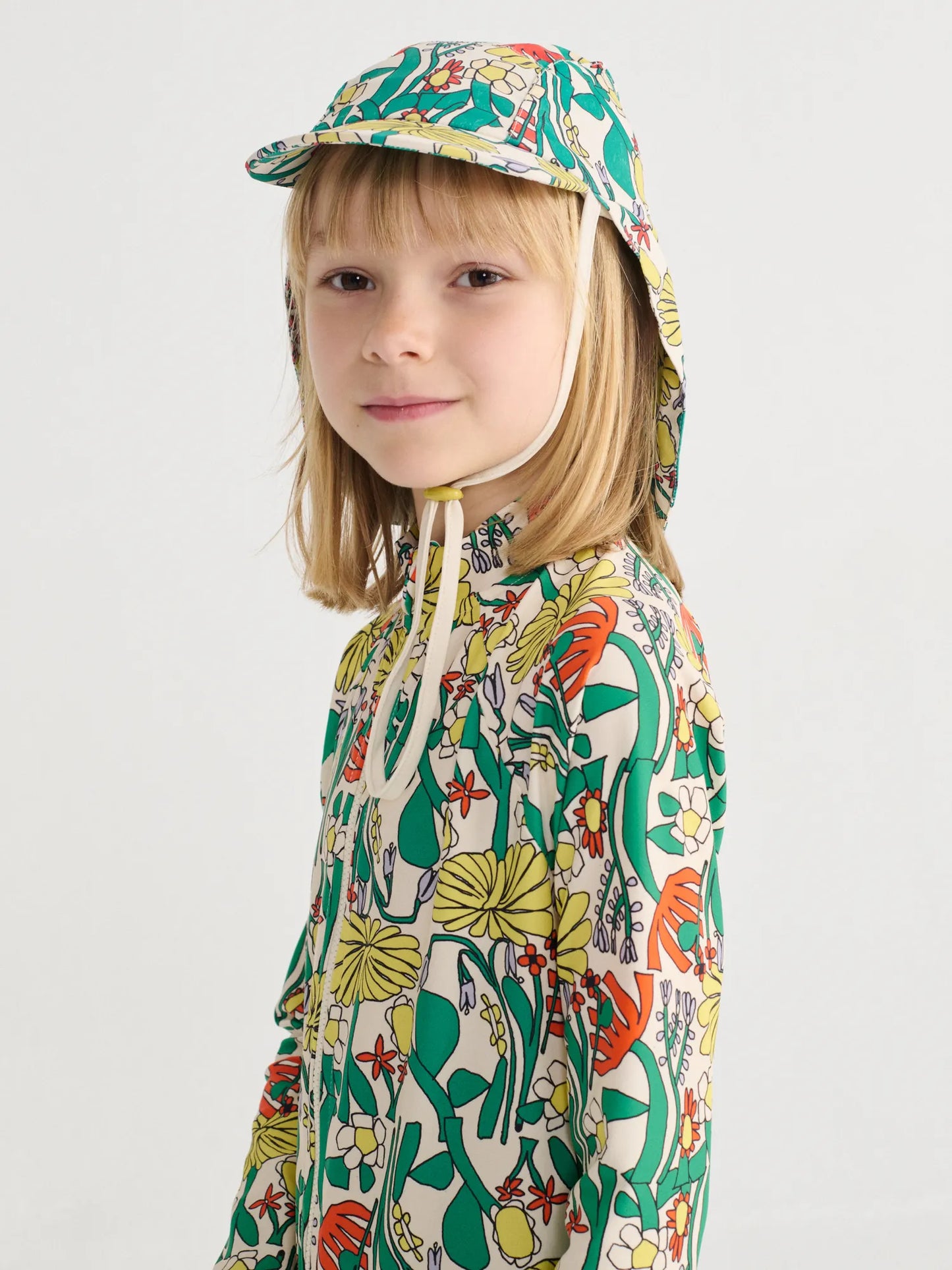 Color Herbalist all over swim cap