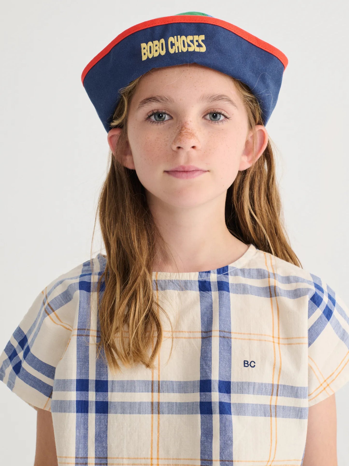 Bobo Choses color block sailor hat