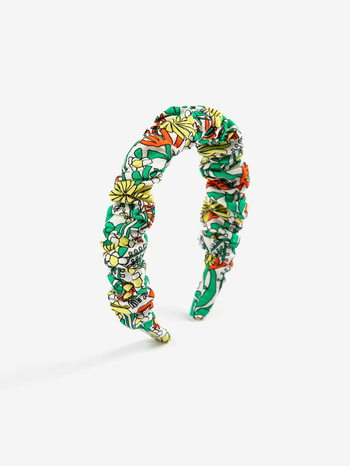 Color Herbalist all over gathered headband