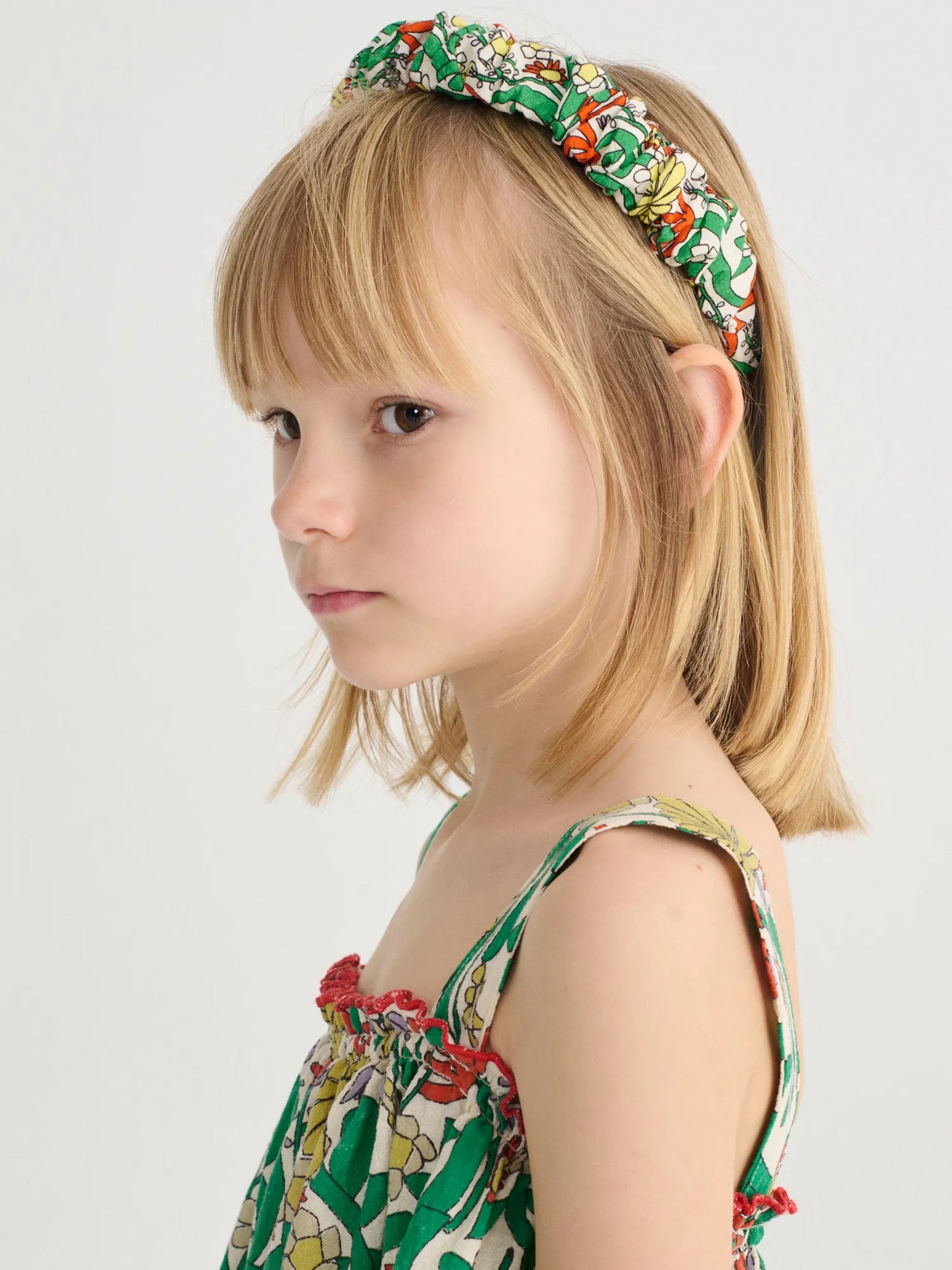 Color Herbalist all over gathered headband