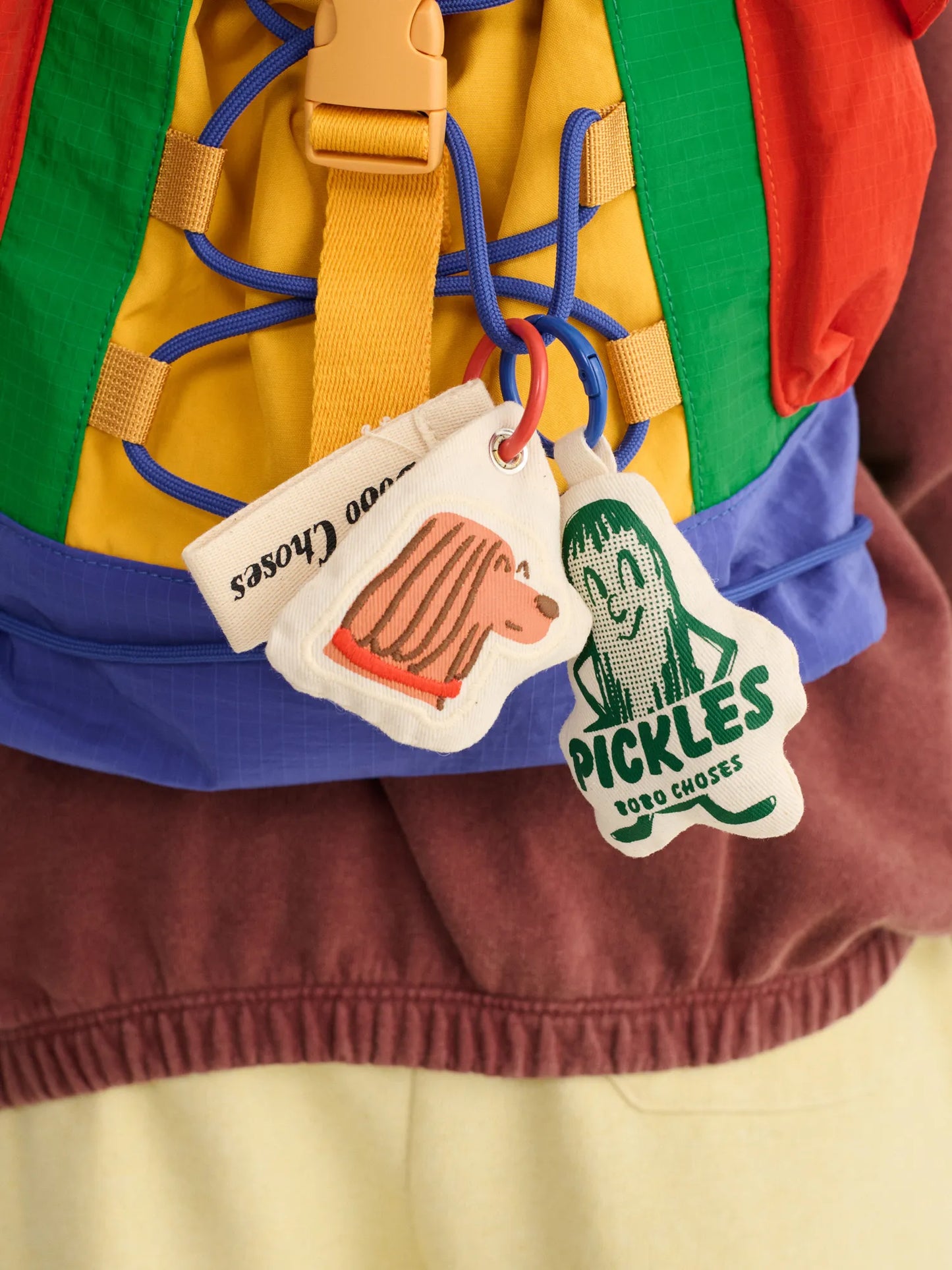 Friends In A Pickle charm