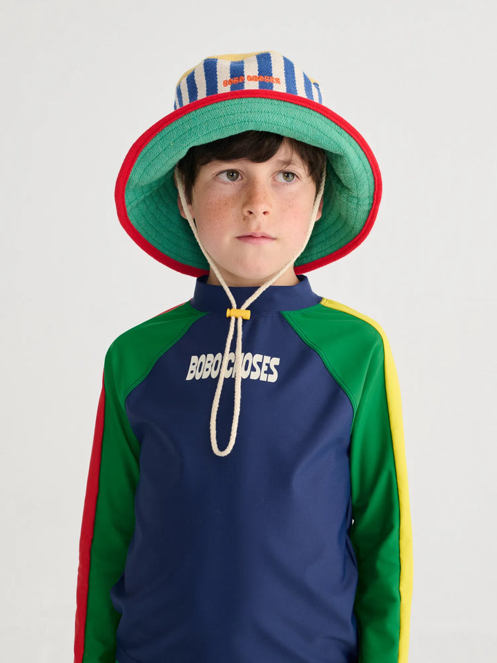 Bobo Choses striped bucket hat