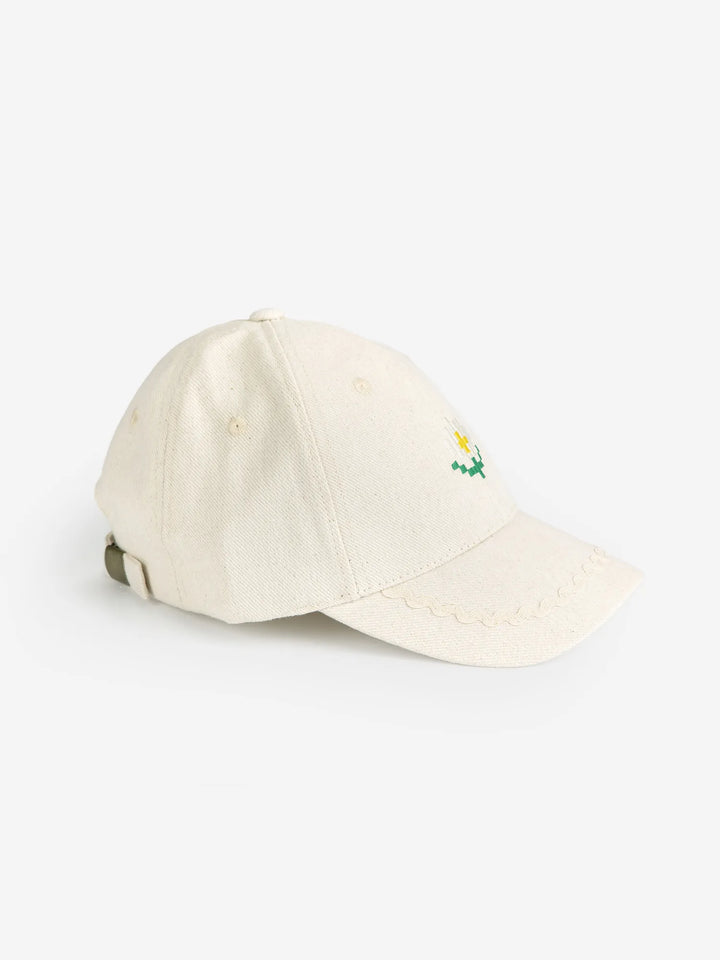 Pixel Daisy twill cap