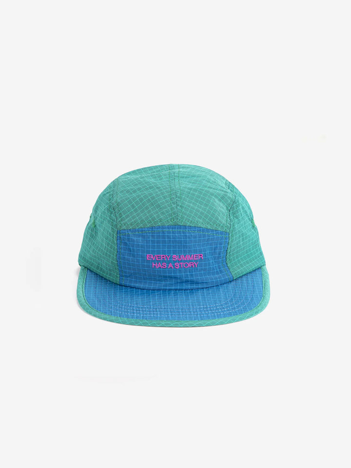 Color block sporty cap