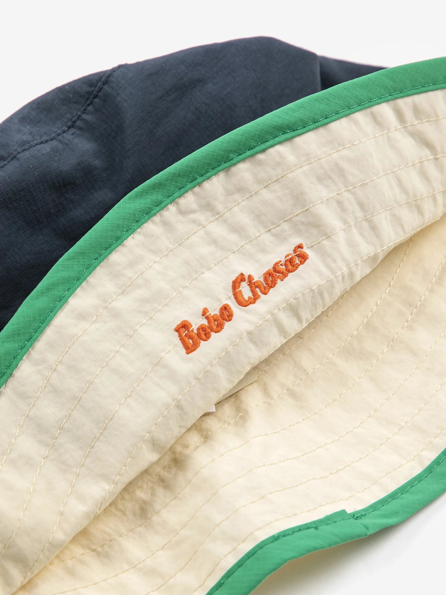 Color block bucket hat