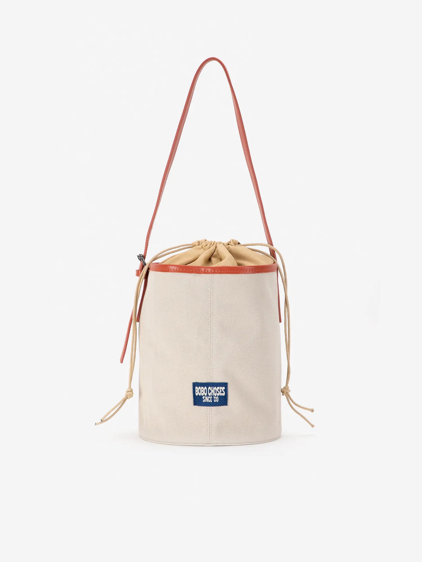 Canvas bucket bag