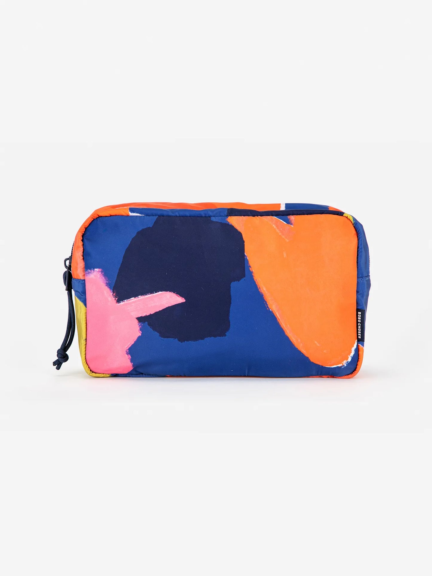 Blooming color canvas pouch