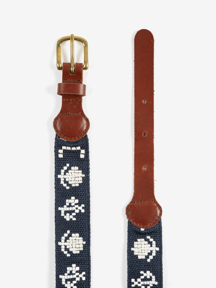 Embroidery Pixel Daisies belt