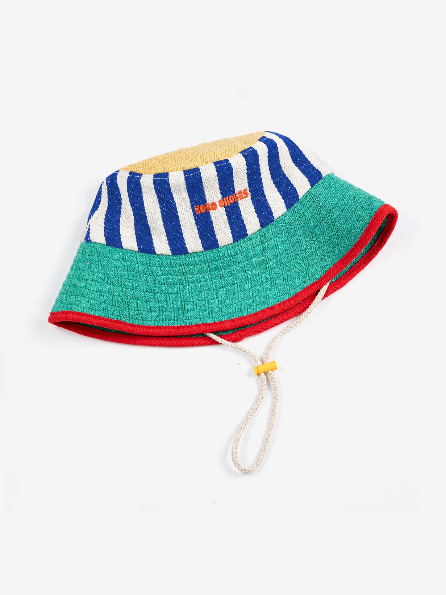 Color block cotton hat