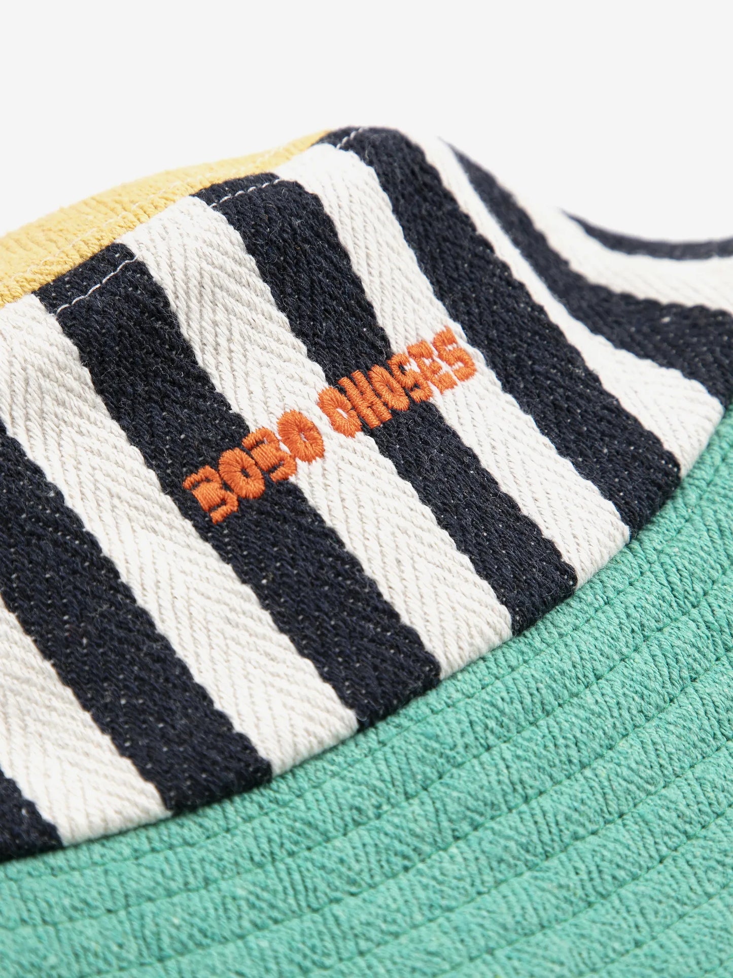 Color block cotton hat